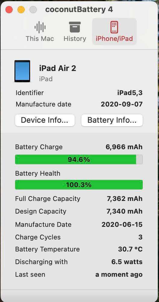 Apple iPad Air 2 64GB Wi-Fiモデル A1566 NGKL2J/A バッテリー最大容量100%【C4534-60】