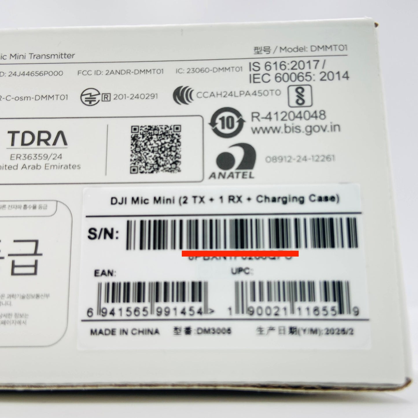 マイクロホン マイクロフォン DJI Mic Mini (2TX+1RX+充電ケース)【C4311-60】