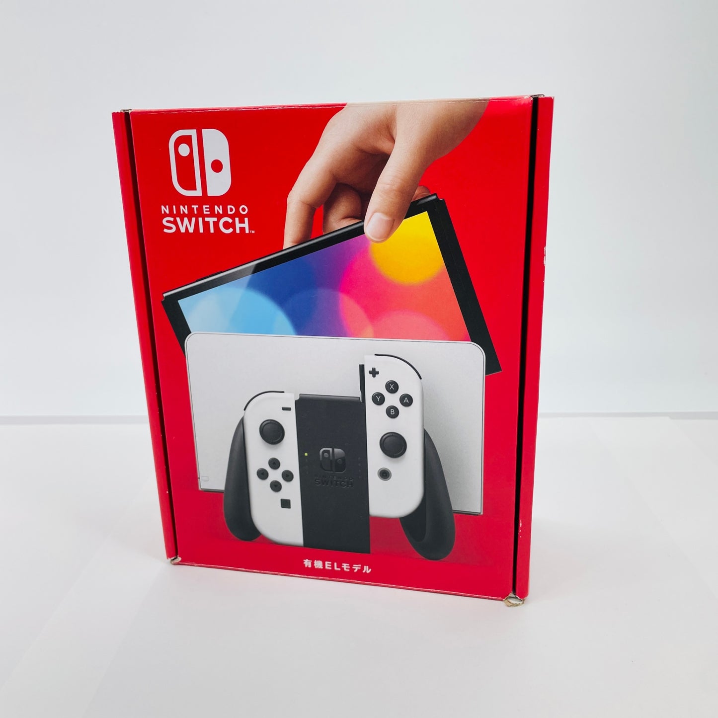 美品 NINTENDO Switch 有機EL 本体 HEG-001【C4566-80】