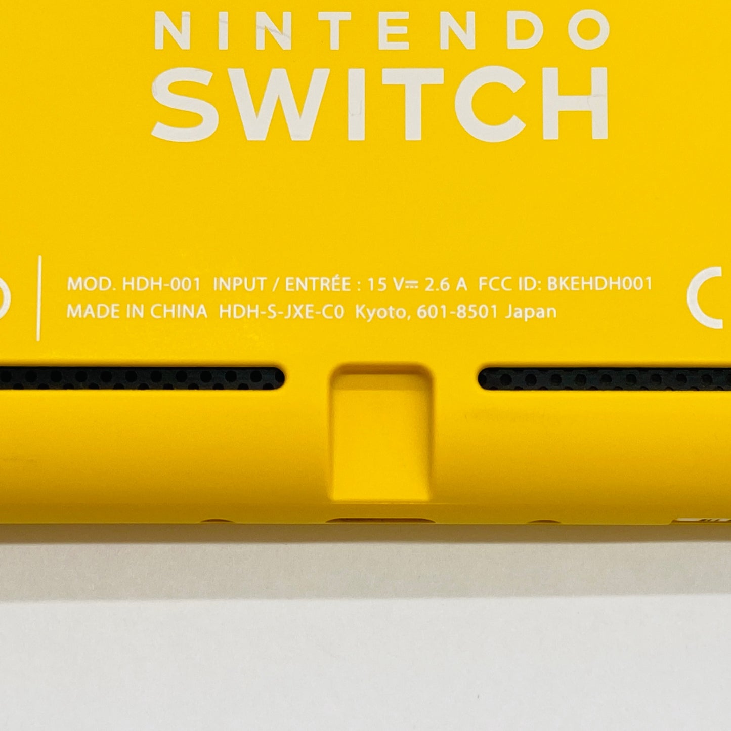美品 Nintendo Switch Lite/ニンテンドースイッチライト本体 HDH-S-YAZAA イエロー【C6946-60】