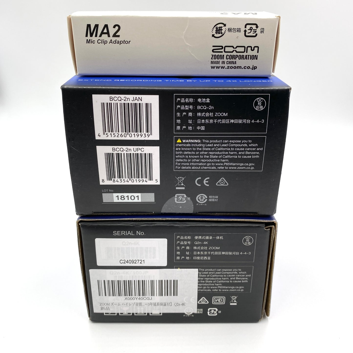 ZOOM Q2n-4k BCQ-2n・MA2付属 【C3959-80】