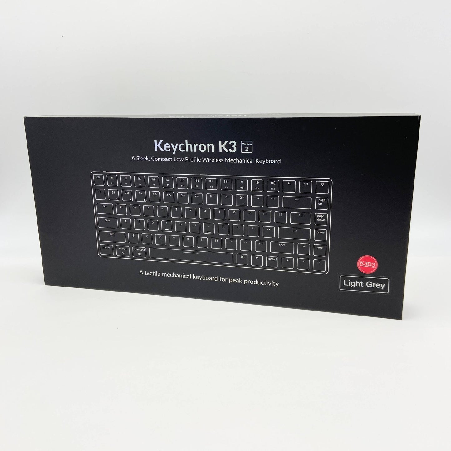 美品 Keychron K3 US配列 Bluetooth キーボード 茶軸 K3D3 【C5989-80】
