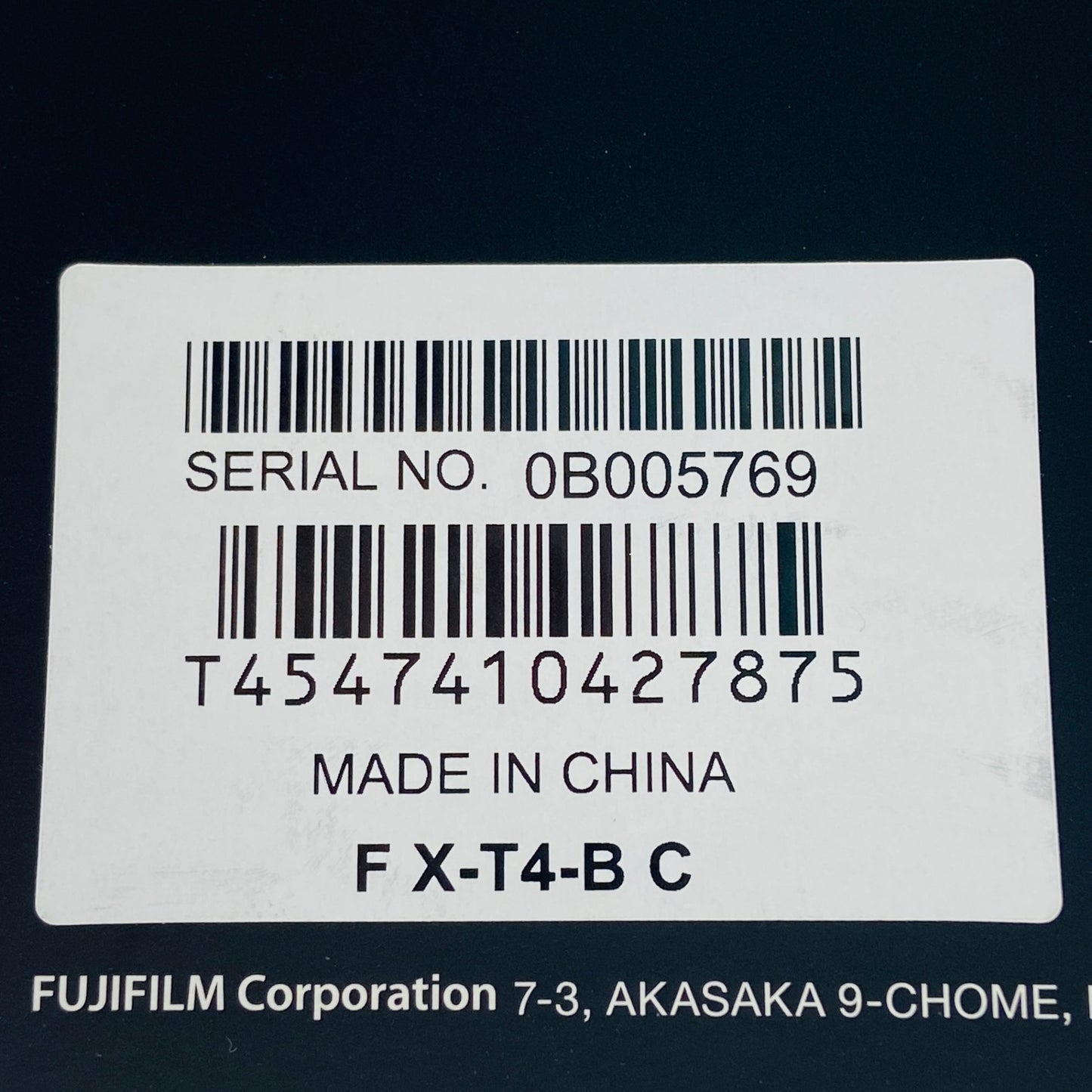 FUJIFILM X-T4 ミラーレスカメラ ボディ ブラック【C4331】