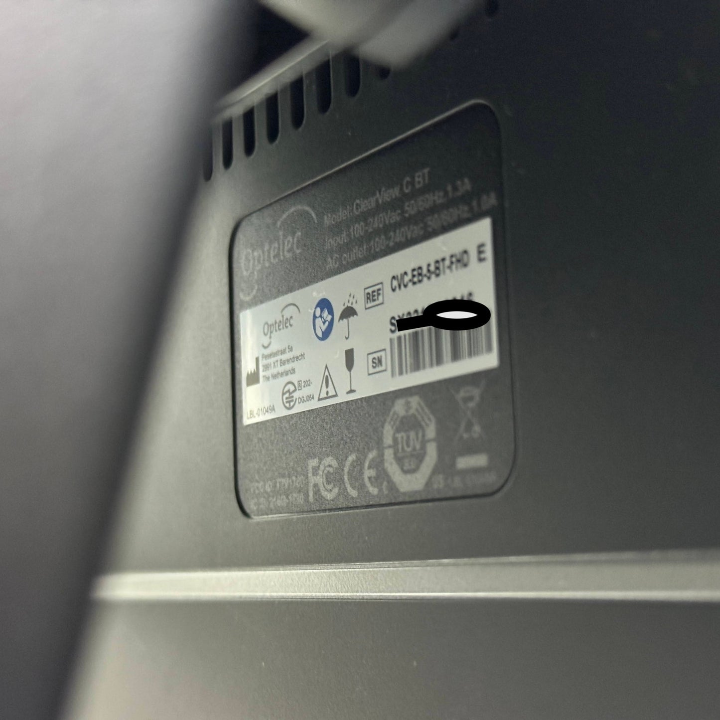 Optelec 拡大読書器 クリアビュー C モニター LCA-222A【C6215-H】