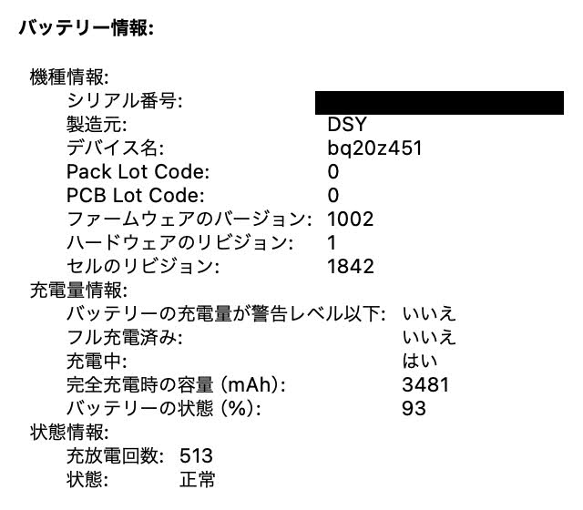 Apple MacBook Air 2019 13インチ Core i5 8GB 128GB【C7640-80】