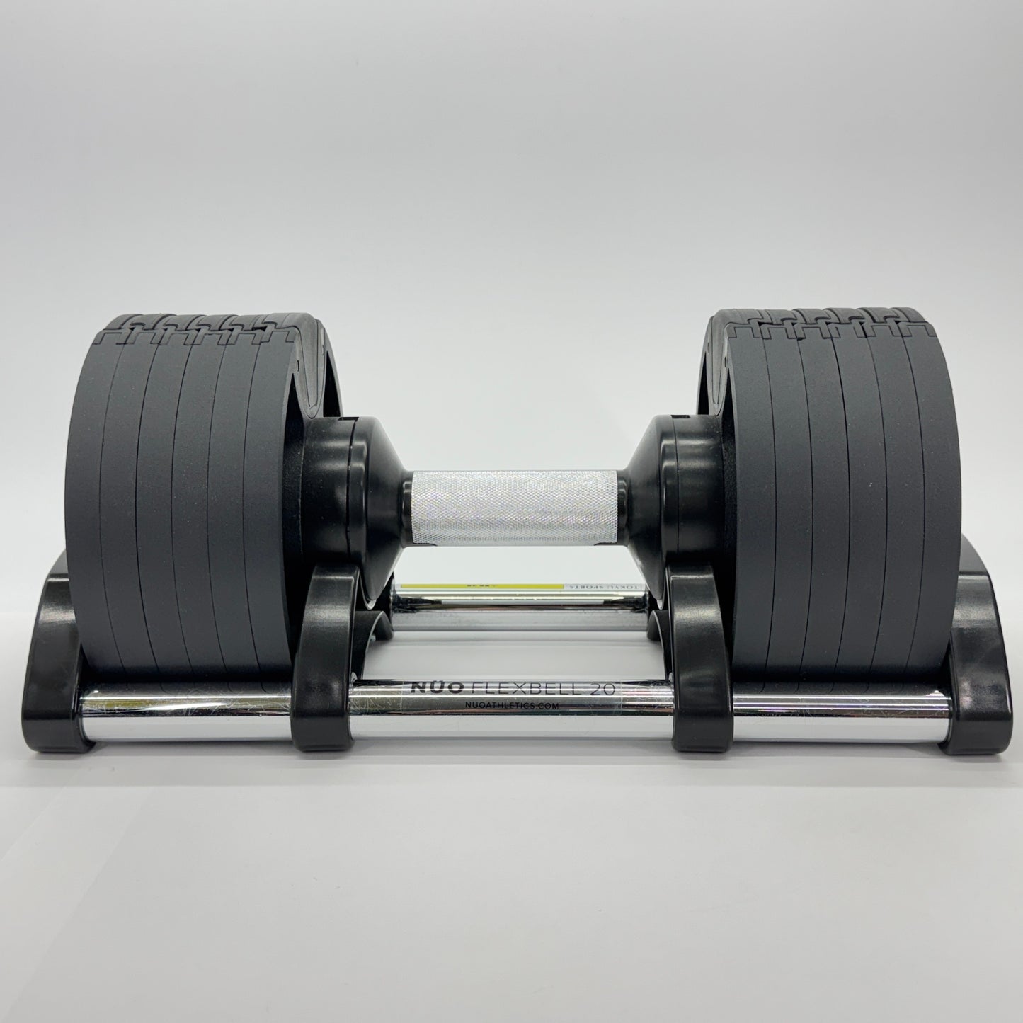 FLEXBELL フレックスベル 可変式ダンベル 約20kg 単品 NUO-FLEX 20 アジャスタブルダンベル 筋トレ トレーニング 1個【C5723】
