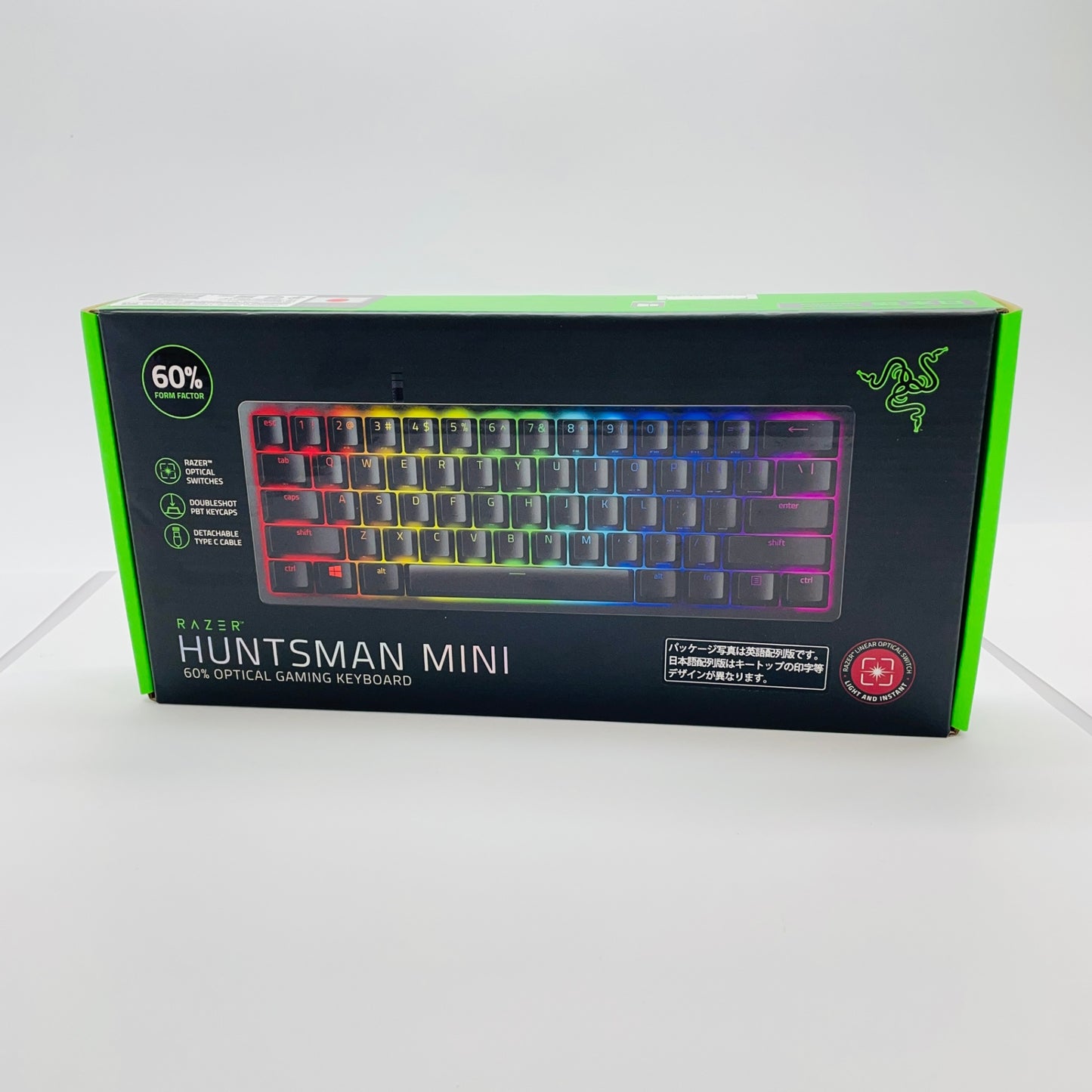 RAZER レイザー RZ03-0339 HUNTSMAN MINI 60% ゲーミングキーボード【C3925-80】