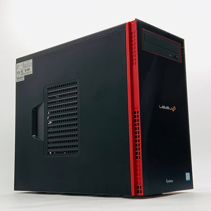 iiyama デスクトップゲーミングPC LEVEL-M0B6 i7-8700 16GB SSD512GB GTX1660Ti Windows11Home Wi-Fi非搭載【C6318-140】