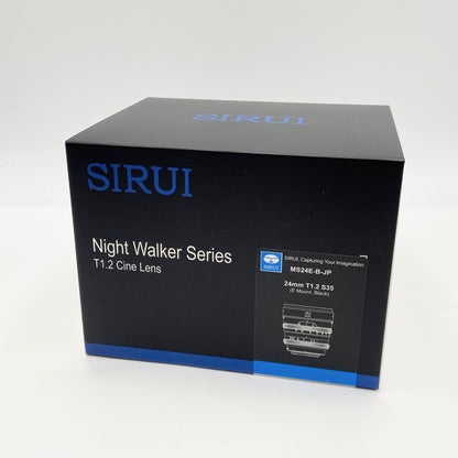 SIRUI Night Walker 24mm T1.2 S35 MS24E-B-JP Eマウント【C5266-60】