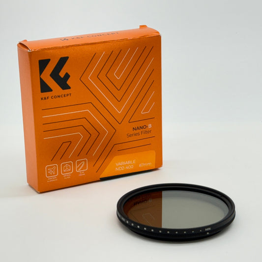 美品 K&F Concept NANO-B ND2-400 可変NDフィルター 67mm【C6424-C】