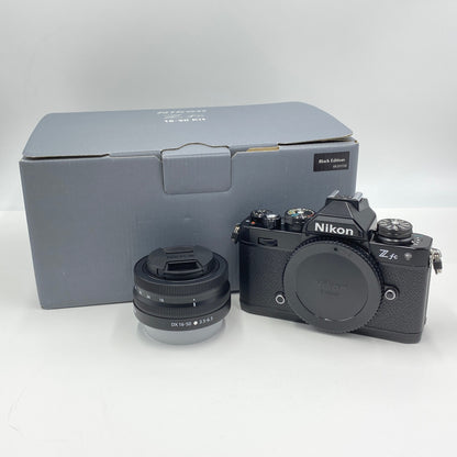美品 ニコン Nikon Z fc 16-50 VR レンズキット ブラック シャッター回数846 【C6148】