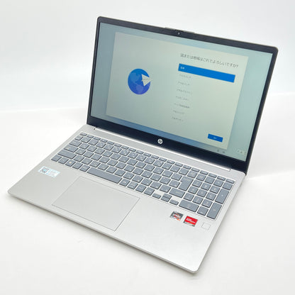 美品 HP Laptop 15 Ryzen5 7530U 16GB 512GB Windows11Home 15-fc0003AU バッテリー最大容量100%【C7080-100】