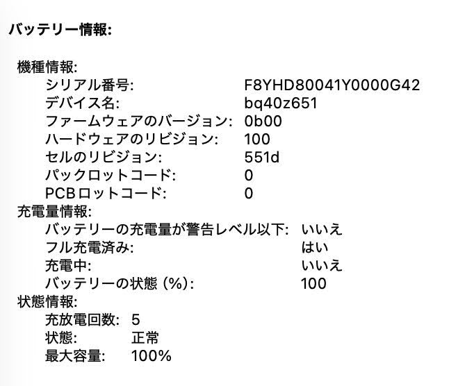 美品 Apple MacBook Air 13インチ MC6T4J/A 2025 M4 16GB SSD256GB 充放電回数5回 バッテリー最大容量100%【C6068-80】
