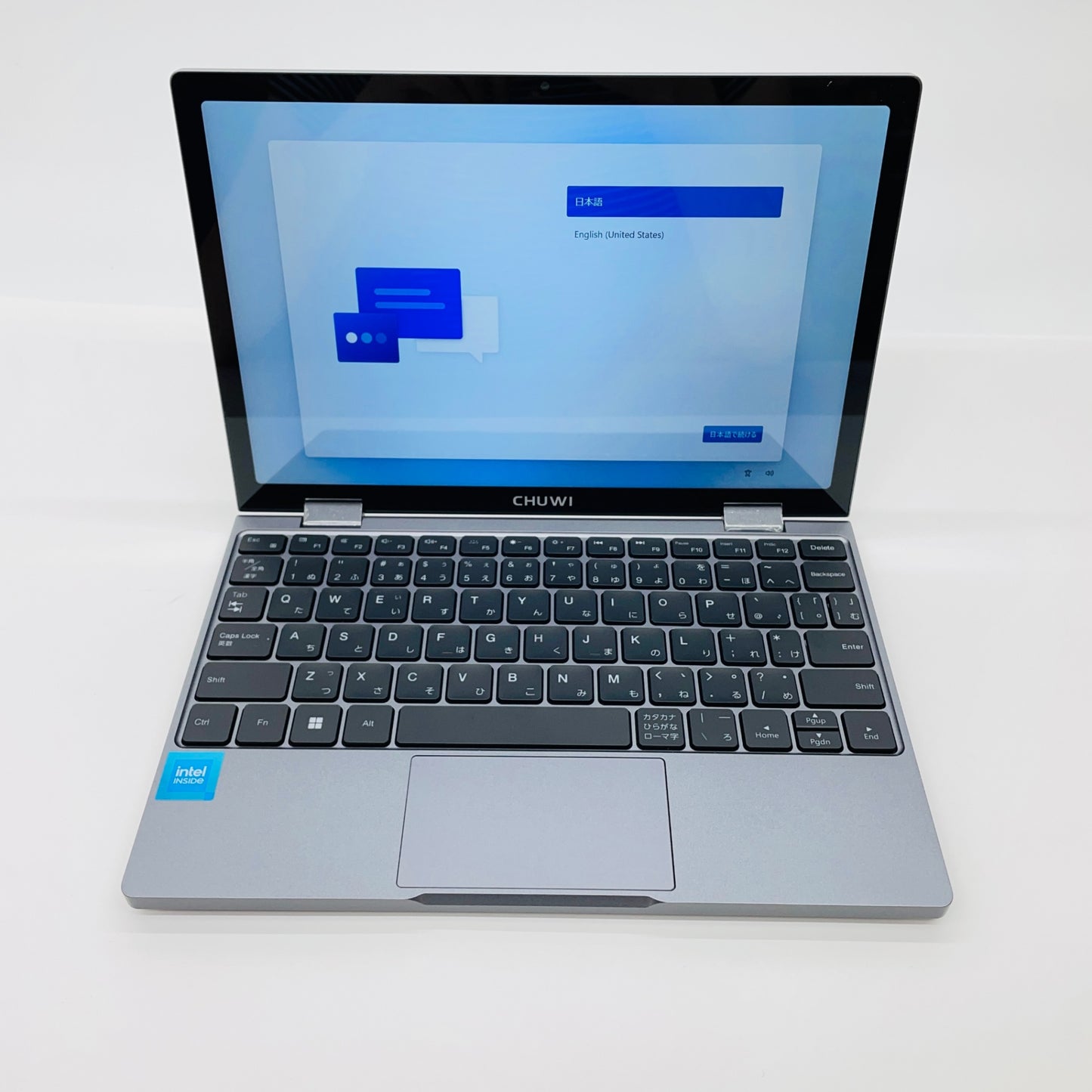 美品 CHUWI MiniBook X N100 Mem/12GB SSD/512GB Windows11 Home バッテリー最大容量100% 【C4391-60】