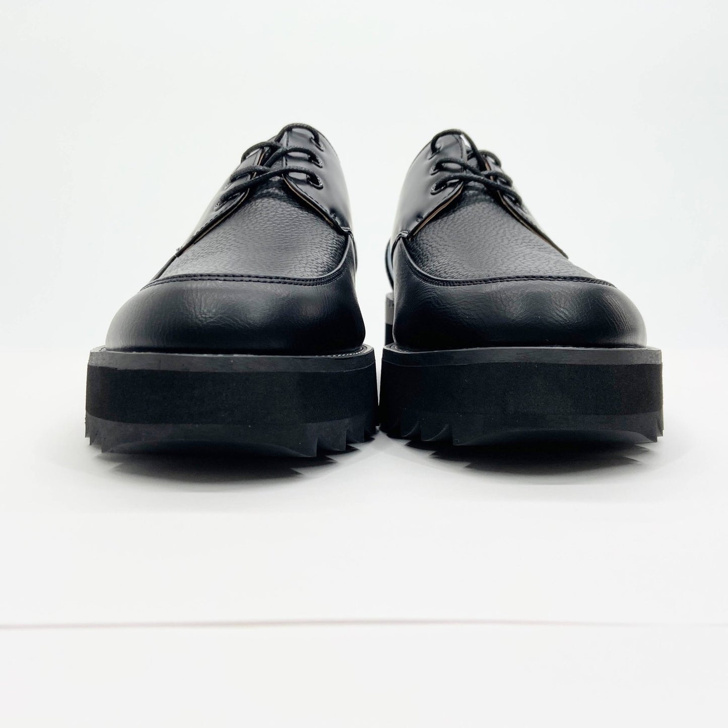 未使用 WYM LIDNM SHARK SOLE COMBINATION SHOES 箱付き サイズ：L ブラック【C5805-100】　size:L(27.5cm〜28cm)