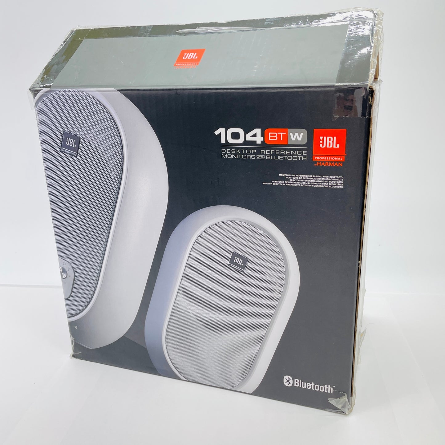 JBL 1 Series 104-BTW　デスクトップモニタースピーカー【C4612-100】