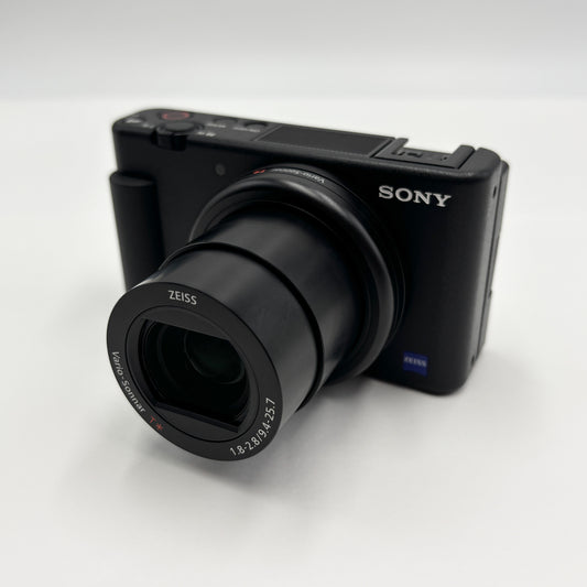 美品 SONY ソニー ZV-1 コンパクトデジタルカメラ ブラック 【C5524-60】
