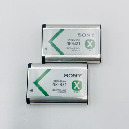SONY NP-BX1 2個セット ソニー デジカメ用【C4219-N】