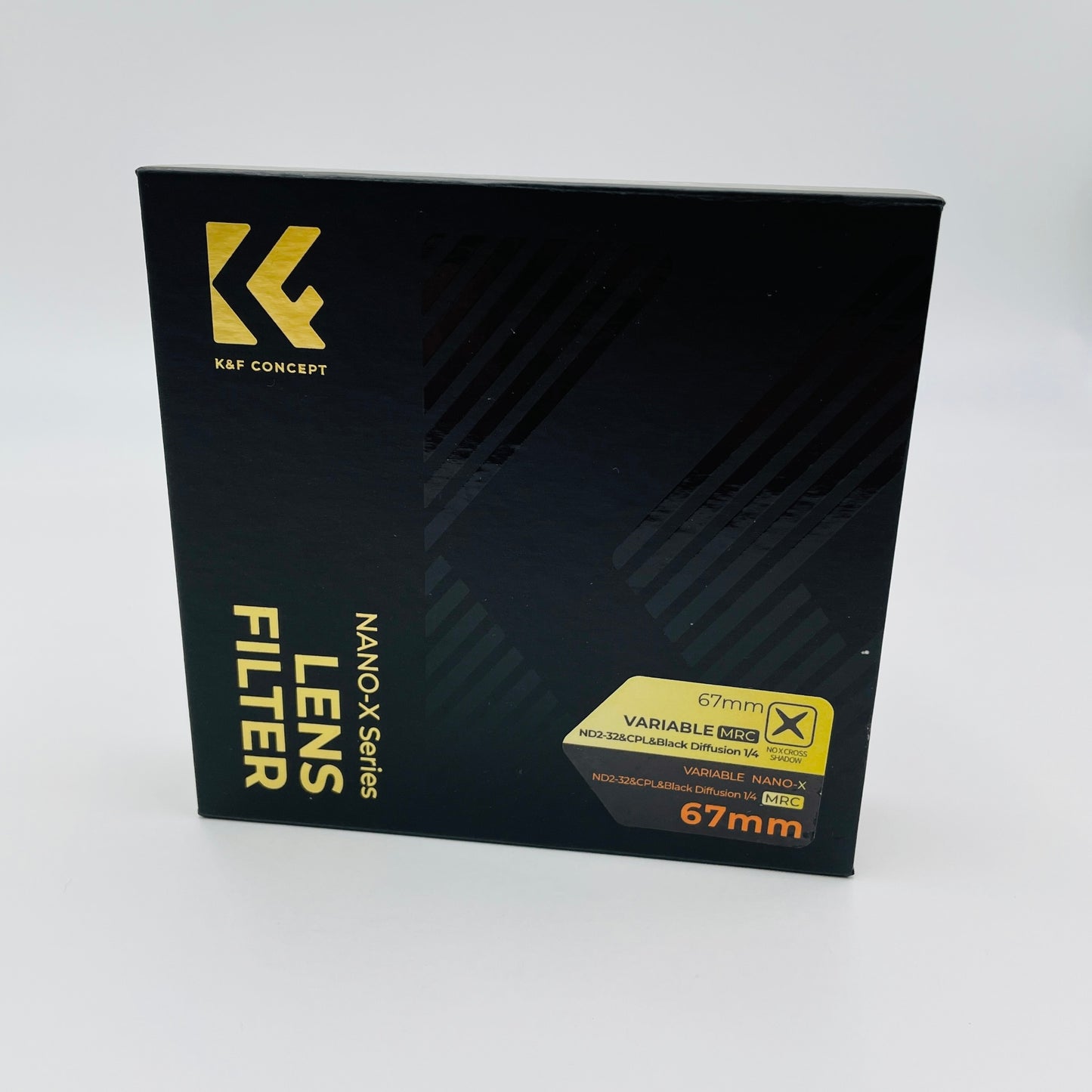 K&F CONCEPT Variable ND2-32 & CPL & Black Diffusion 1/4 67mm フィルター 　【C4356-C】