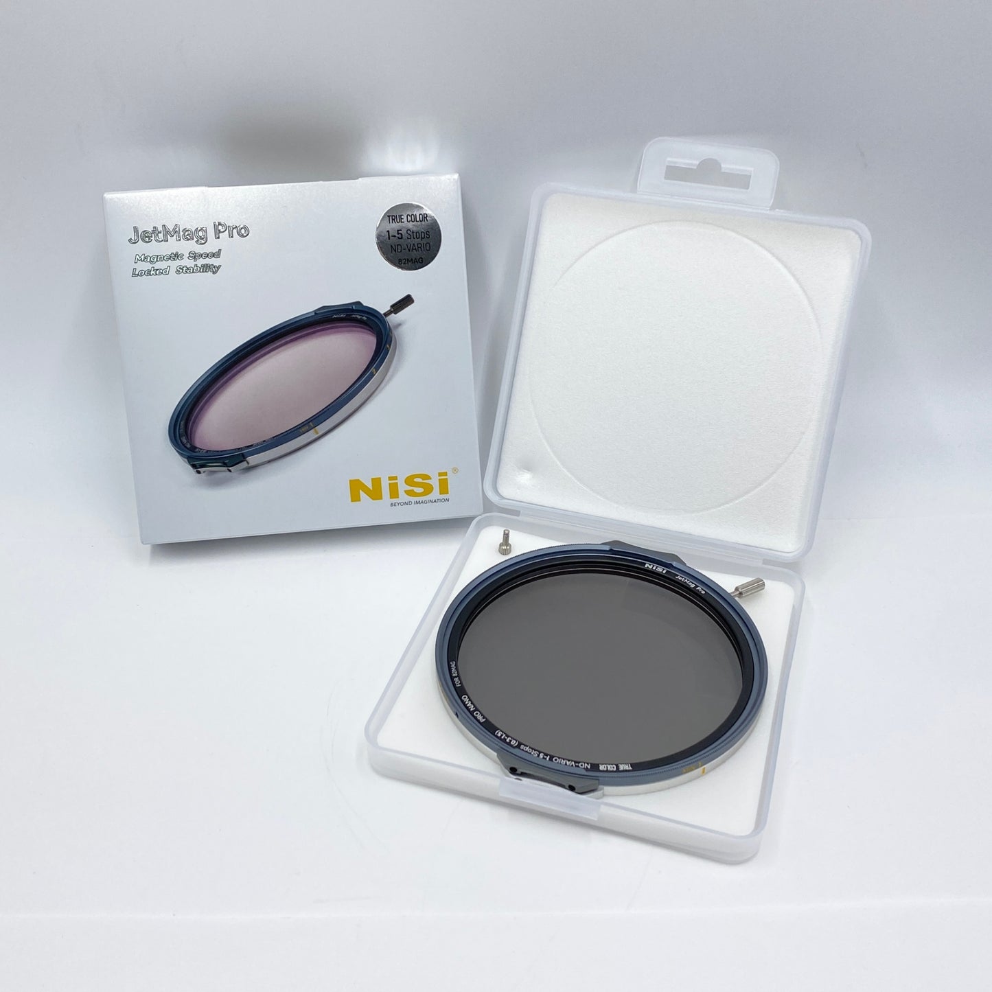 NiSi JetMag Pro True Color ND-VARIO VND 1-5 Stops 82MAG 可変NDフィルター 82mm 【C5291-C】