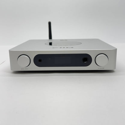 FIIO K13 R2R USB DAC 内蔵 ヘッドホンアンプ シルバー 付属品完備【C7908-80】