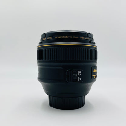 美品 Nikon AF-S NIKKOR 58mm f/1.4G  単焦点レンズ 【C4024-80】