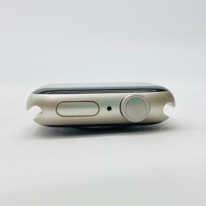 美品 Apple Watch Series 9 GPSモデル 41mm MR8T3J/A スターライトアルミニウムケースとスターライトスポーツバンド S/M 【C4119-60】