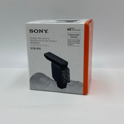 美品 SONY ECM-B10 ショットガンマイクロホン 付属品完備【C5205-60】