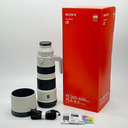 美品 SONY FE 200-600mm F5.6-6.3 G OSS SEL200600G【C6678】