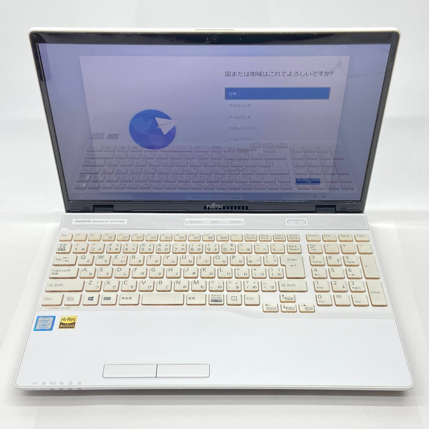 新品SSD FMV LIFEBOOK AH53/D1 FMVA53D1W i7 8565U 8GB SSD256GB Windows 11 Home 【C3753-80】