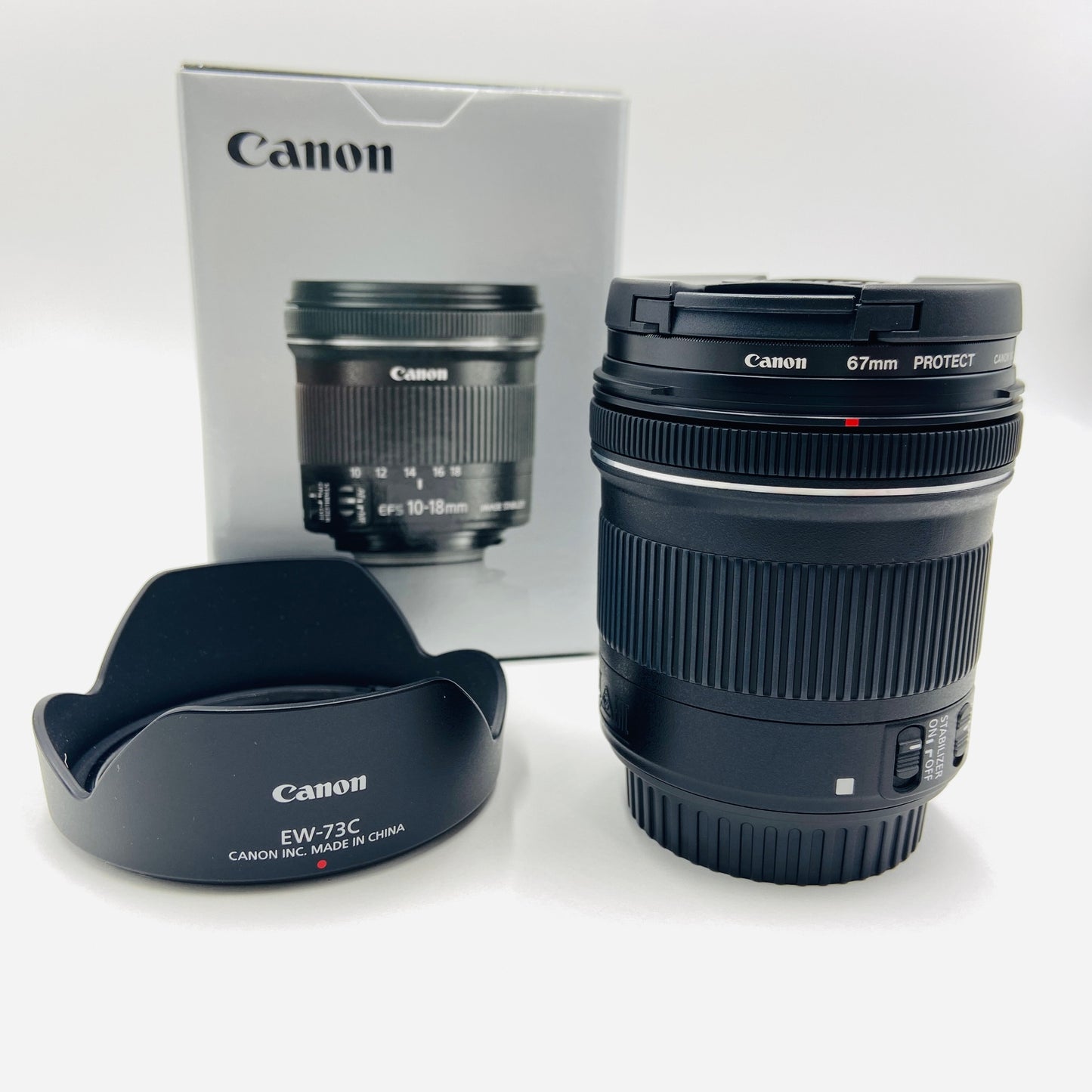 美品 Canon EFS 10-18mm F4.5-5.6 IS STM【C4432-60】