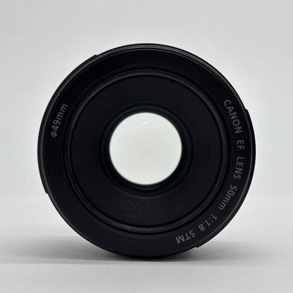 美品 CANON EF 50mm F 1.8 STM 【C8595-60】