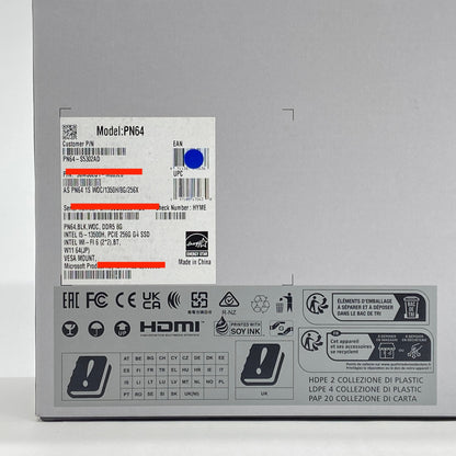 新品未開封 ASUS mini PC PN series PN64-S5302AD  i5 13500H 8GB SSD 256GB Windows 11 Home【C6352-120】
