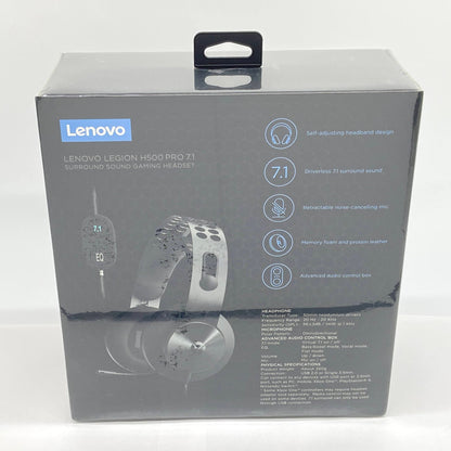 新品未開封 Lenovo H500 PRO 7.1 ゲーミングヘッドセット【C6574-100】