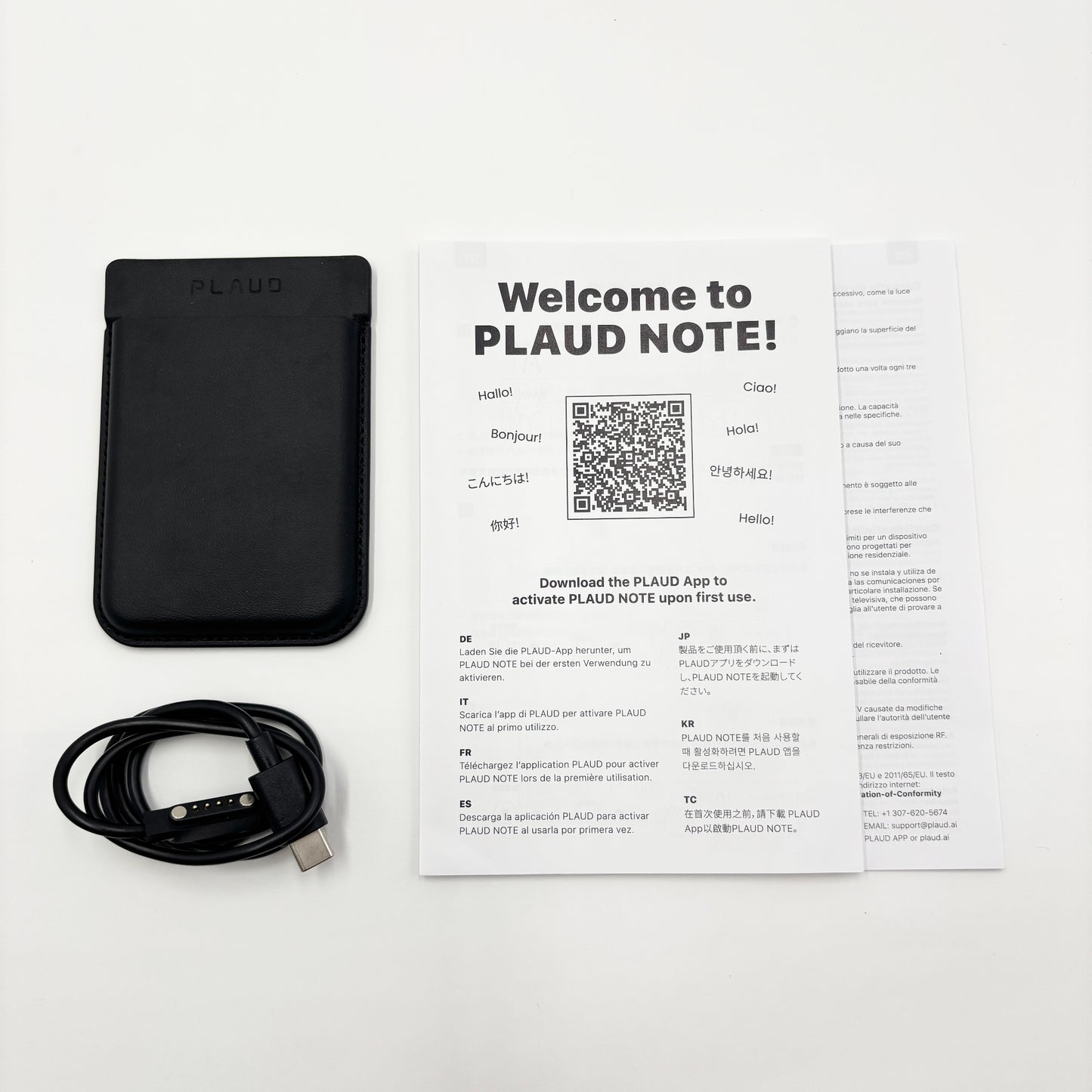 PLAUD NOTE NB-100 AIボイスレコーダー【C8825-C】
