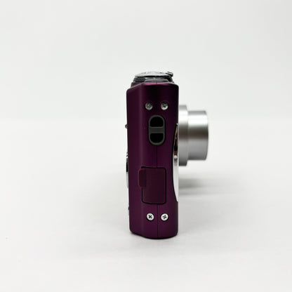 美品 Panasonic パナソニックLUMIX DMC-FH5 コンパクトデジタルカメラ バイオレット バッテリー・チャージャー付属 【C8527-C】