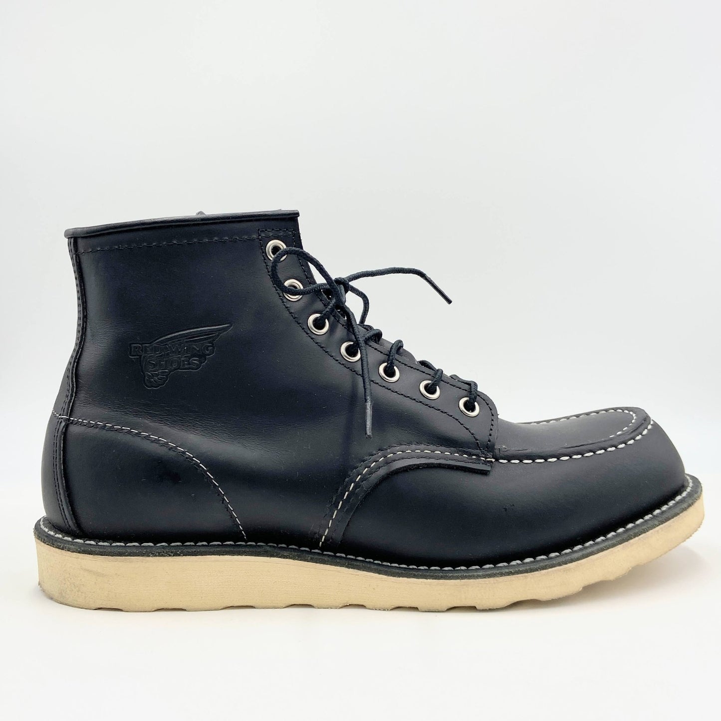 レッドウィング 8130 サイズ:27.5cm Red Wing 8130（欧州モデルの黒モックトゥ）【C5809-80】