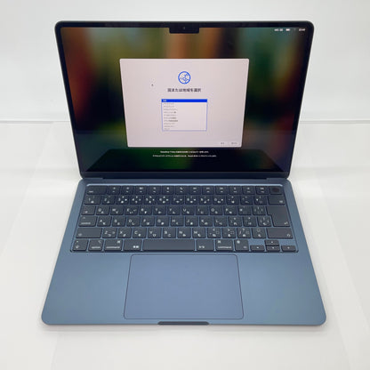 新品同様 美品 Apple MacBookAir 13インチ M3 24GB 1TB ミッドナイト バッテリー最大容量100%【C4712-80】