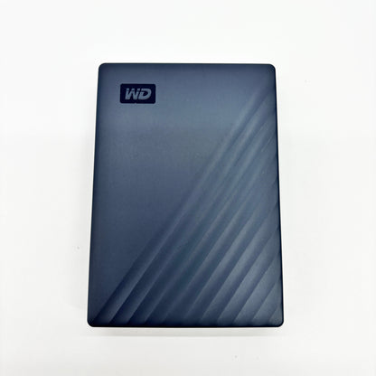 開封済み未使用 Western Digital WD ポータブルHDD 5TB USB3.0 WD 外付けハードディスクWDBA2F0050BBL-WESN【C8839-60】