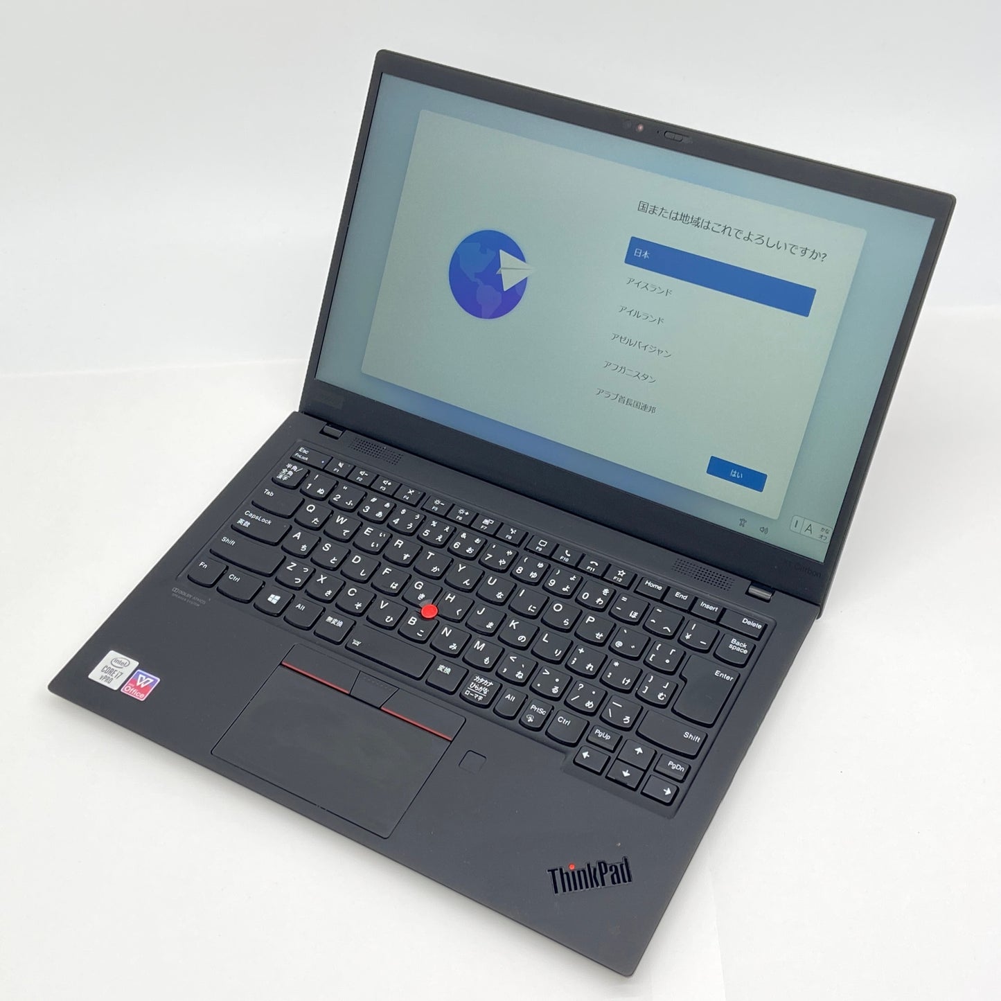 Lenovo ThinkPad X1 Carbon Gen 8 i7 10610U 16GB SSD 512GB Windows11Pro バッテリー最大容量86%【C6469-80】