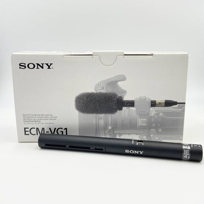 SONY ECM-VG1 エレクトレットコンデンサーマイクロホン	【C5264-60】