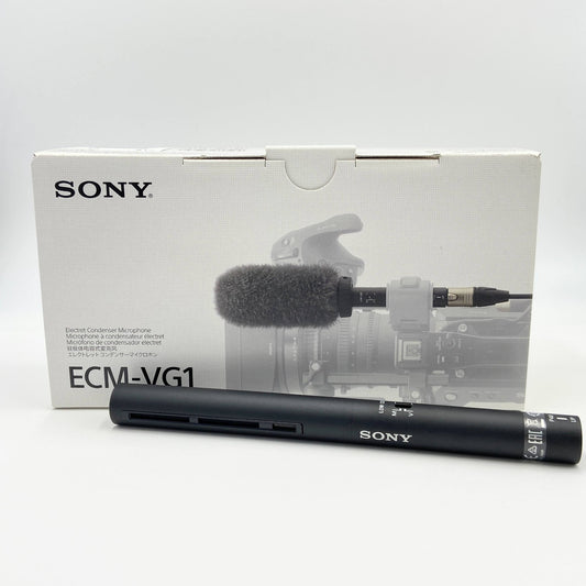 SONY ECM-VG1 エレクトレットコンデンサーマイクロホン	【C5264-60】