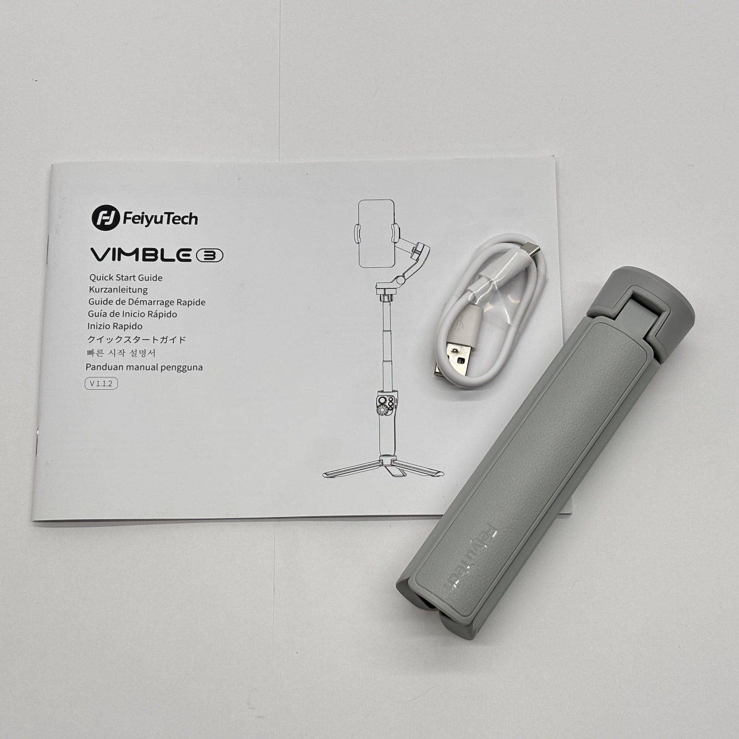 美品 FeiyuTech Vimble 3（VIMBLE G3）スマホ用ジンバル 延長ロッド内蔵 【C8596-60】