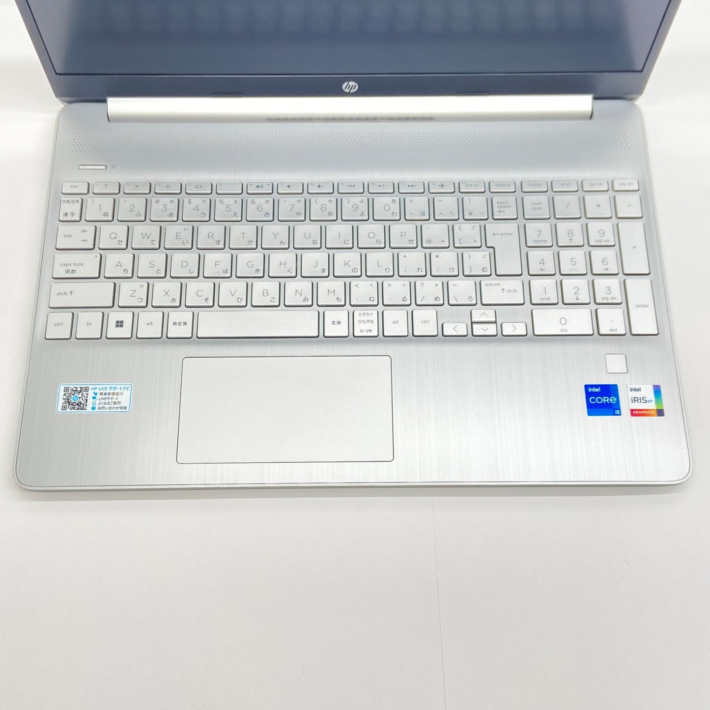 美品 HP Laptop 15s-fq5043TU Core i5-1235U 16GB SSD 512GB バッテリー最大容量100%【C6740-80】
