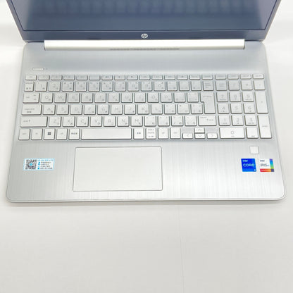 美品 HP Laptop 15s-fq5043TU Core i5-1235U 16GB SSD 512GB バッテリー最大容量100%【C6740-80】