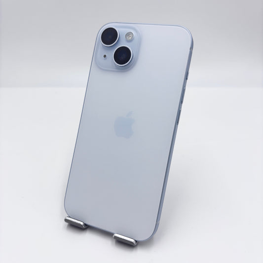 SIMフリー 海外版※米国 iPhone 15 128GB MTLY3LL/A ブルー バッテリー最大容量76% シャッター音なし【C8286-C】