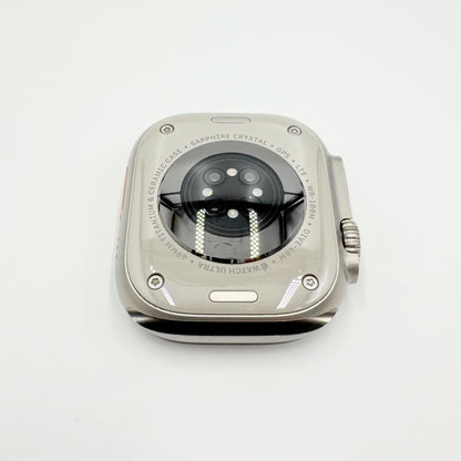 Apple Watch Uitra 2 GPS + Cellular 49mm チタニウム MREG3J/A  非純正バンド付属【C7853-N】