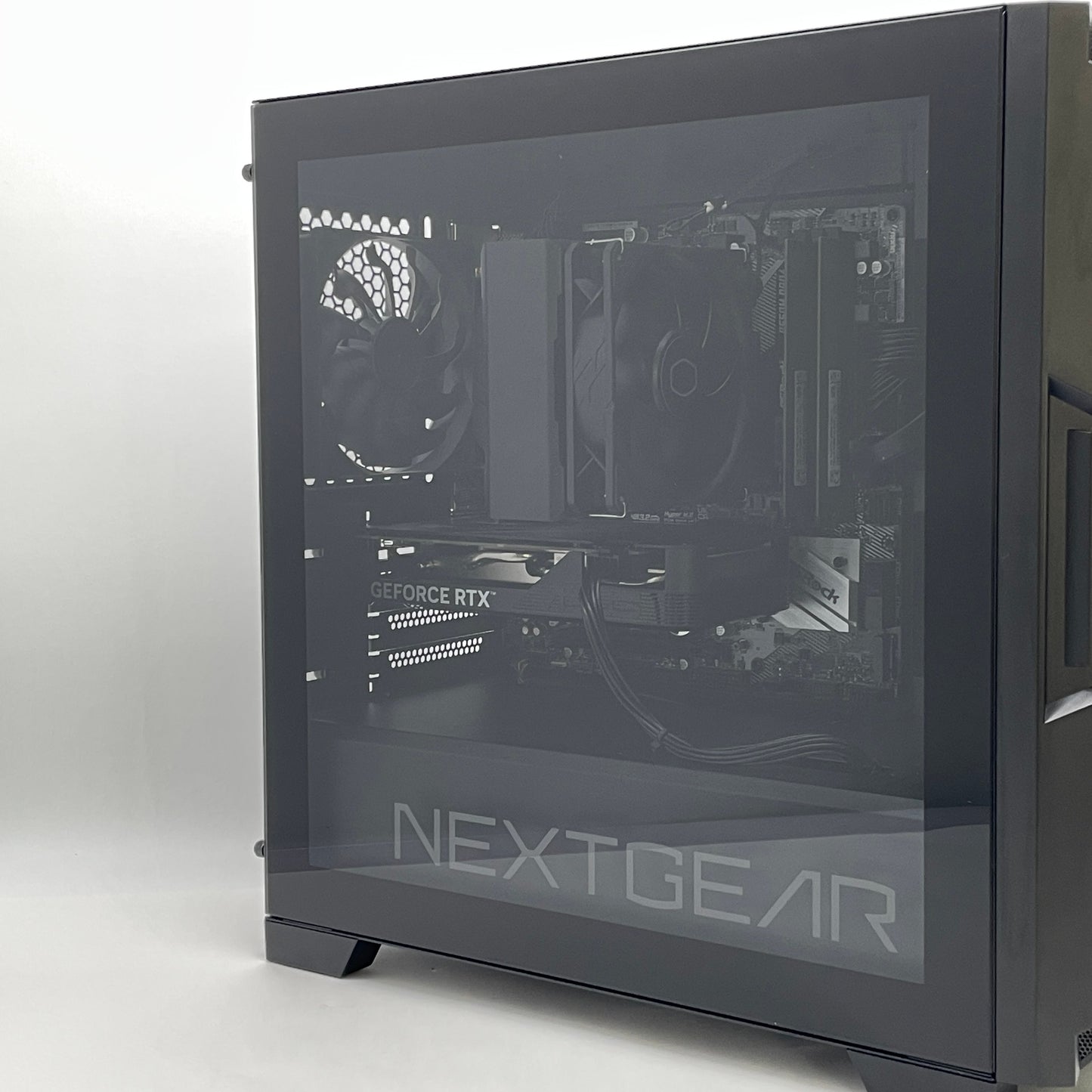 mouse NEXTGEAR JG-A5G60 デスクトップゲーミングPC Ryzen5 4500 16GB RTX 4060 SSD 1TB Wi-Fi非搭載 【C6492-140】