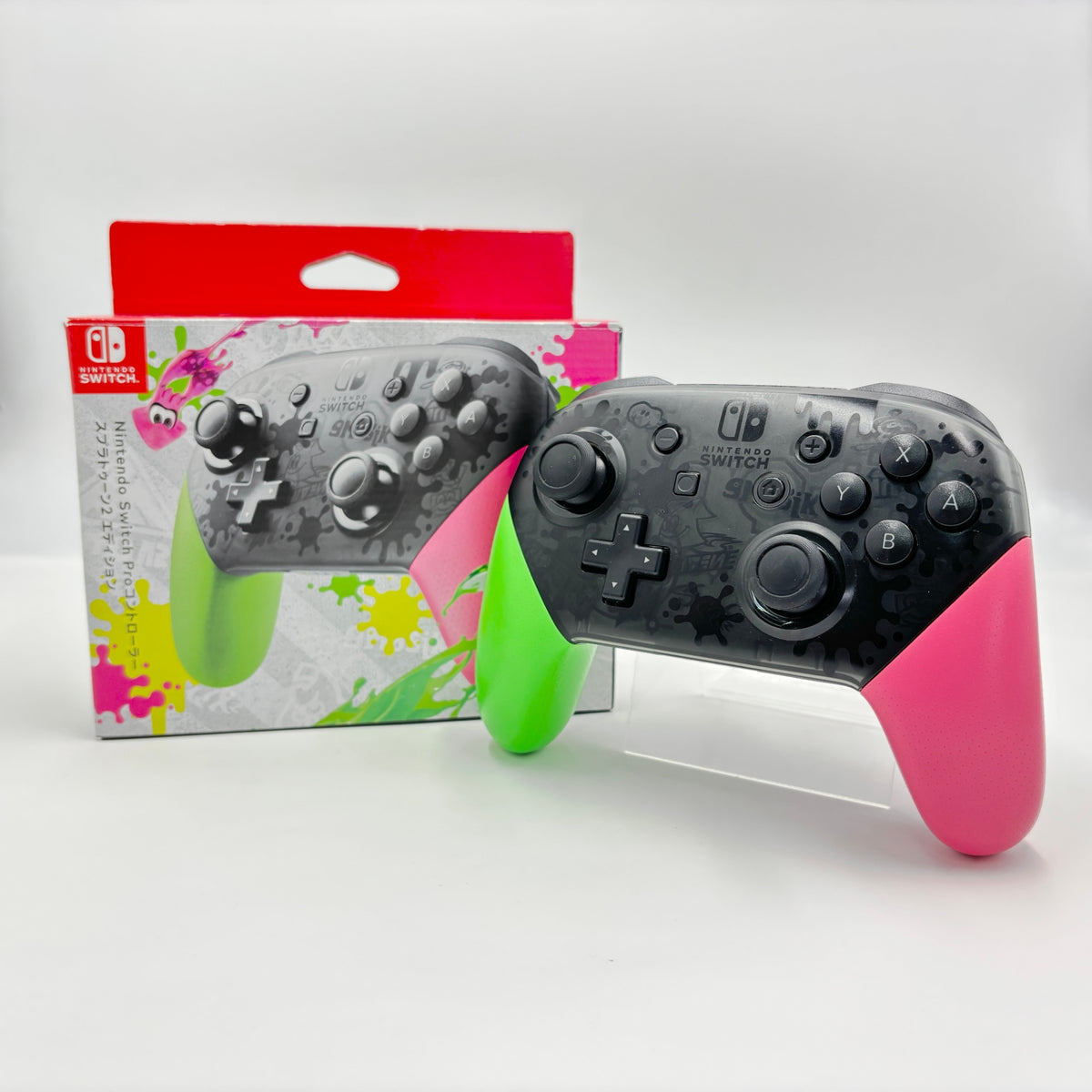 Nintendo Switch スプラトゥーン2 Pro コントローラー HAC-013【C9100-60】