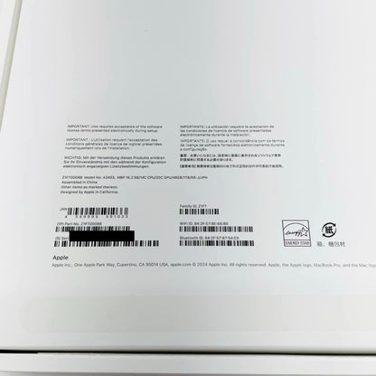 美品 Apple MacBook Pro 16インチ 2024 M4 Pro 48GB 1TB バッテリー最大容量100%【C4755-100】